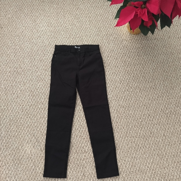 NWT Jordache Girls Size 16 High Rise Black Jeans - Picture 2 of 3